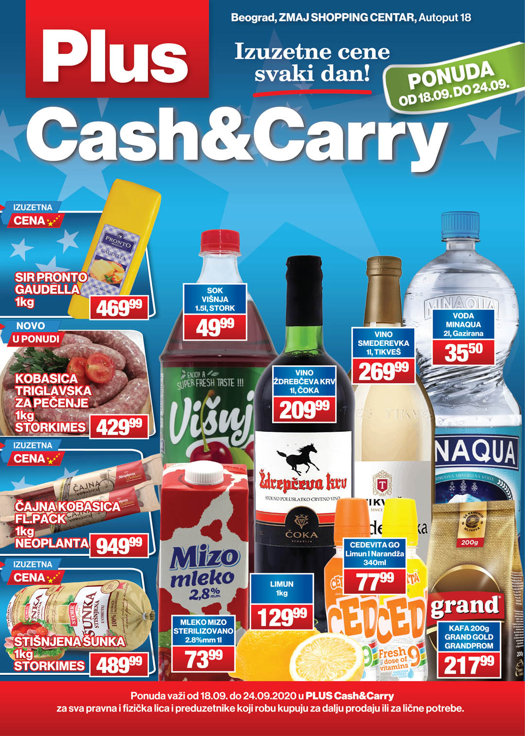 Akcije Plus Cash and Carry